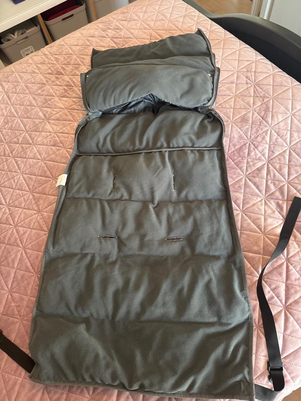 Heerlijk warme, met fleece gevoerde buggyvoetenzak voor de winter
