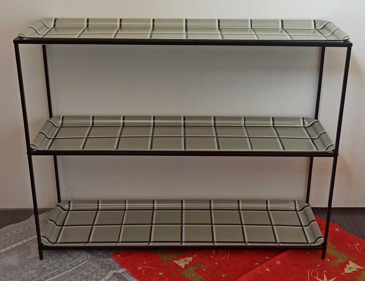 Ikea Sammanhang rek + 3 x dienblad Ypperlig 50 x 16 cm
