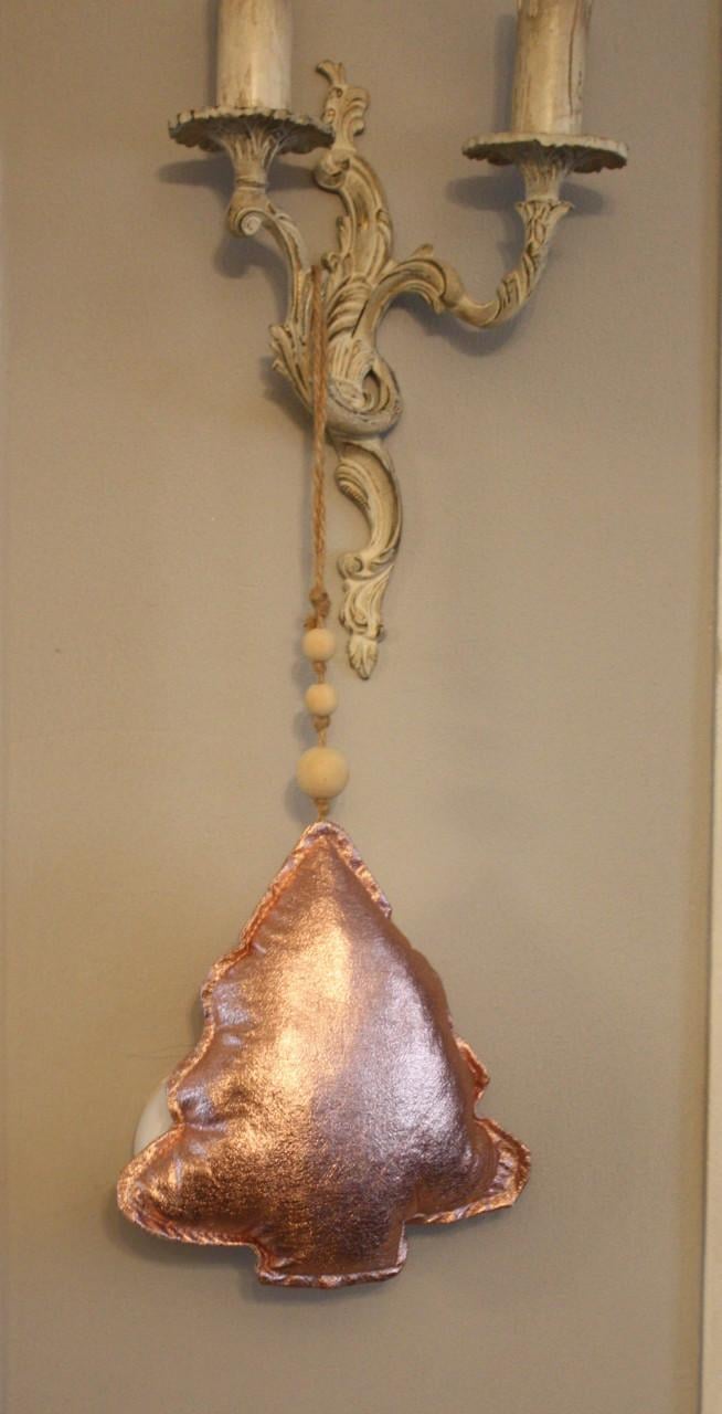 Roze kerstboom hanger