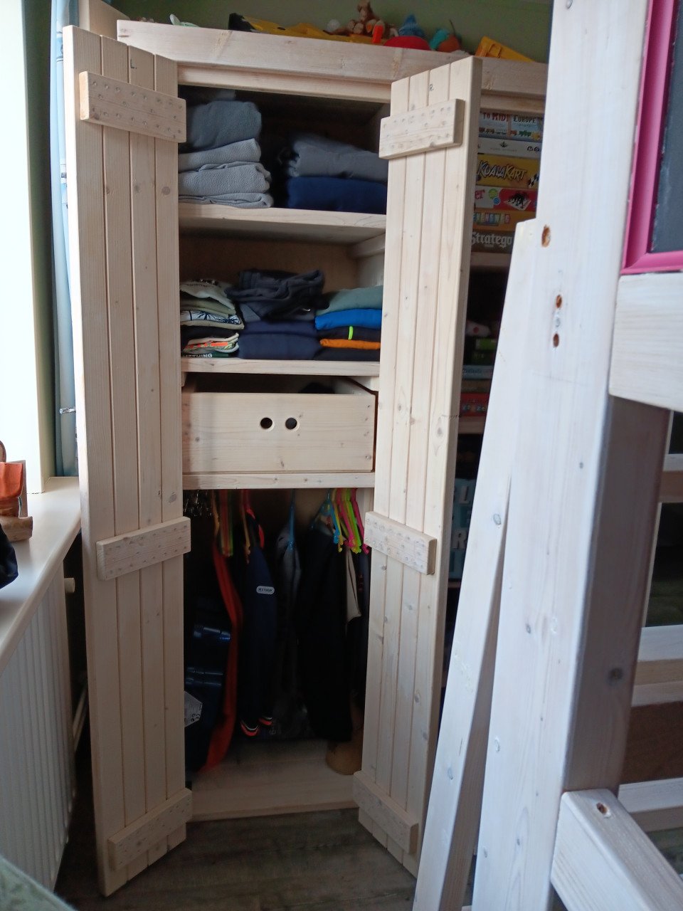 Steigerhouten Kast