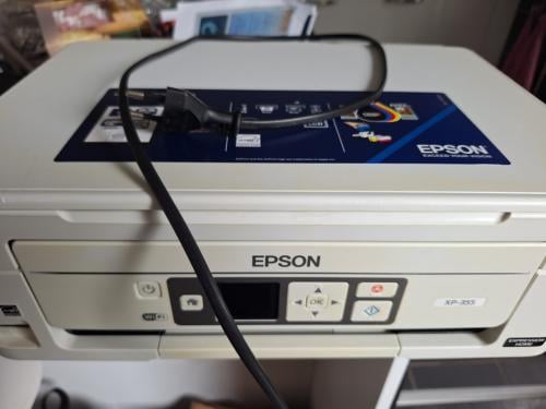 Printer met nieuwe inkt patronen erin
