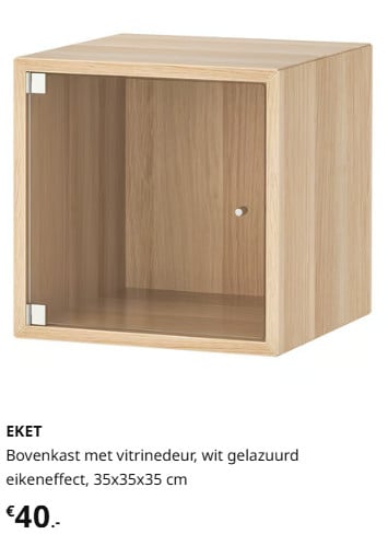 Ikea Eket decoratief blok/kastje