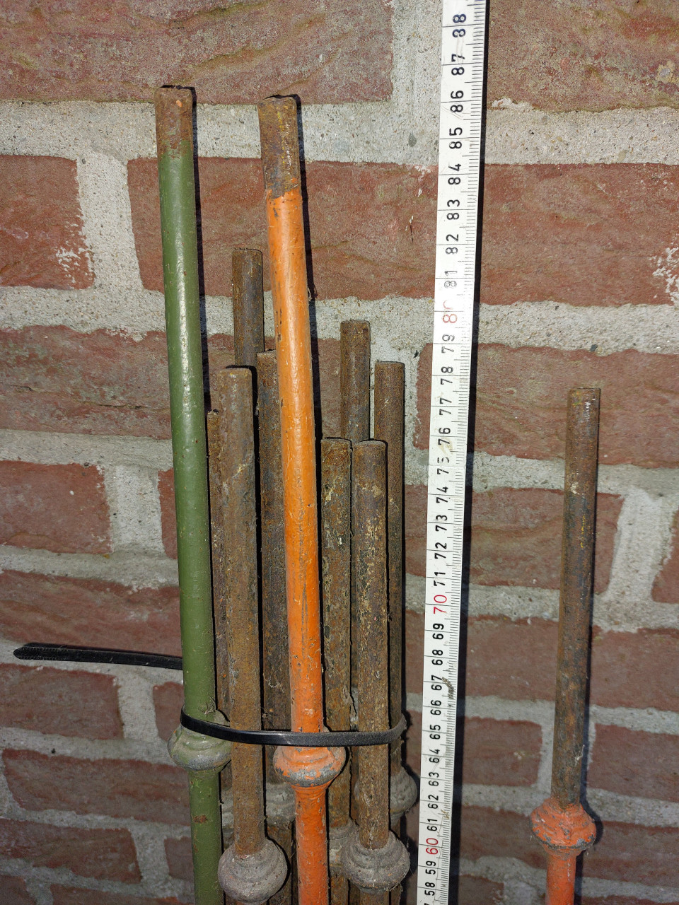 Gietijzeren trapspijlen