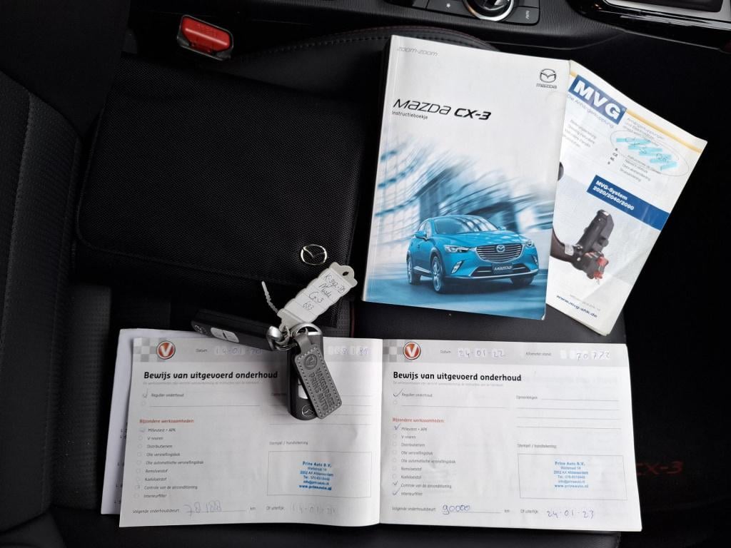 Mazda Cx-3 2.0 skyactiv 150 automaat gt-m 4wd cam/trekhaak