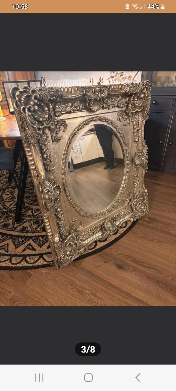 Prachtige grote Barok spiegel 250,-€