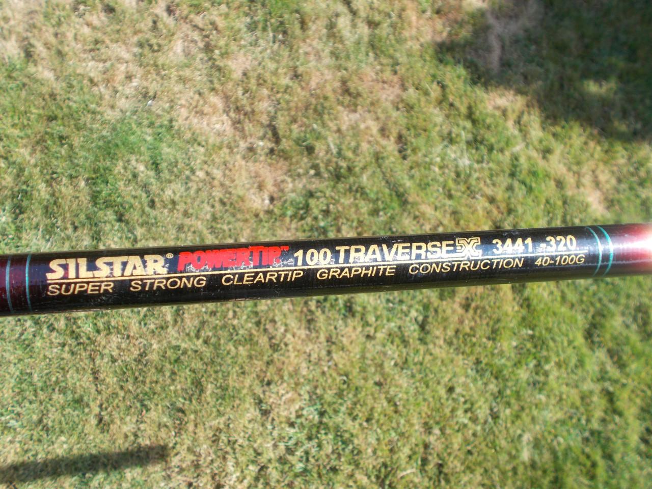 Top spinset "Silstar Powertip 100 Traverse X ,"+ Shakespeare MACH 3XT molen