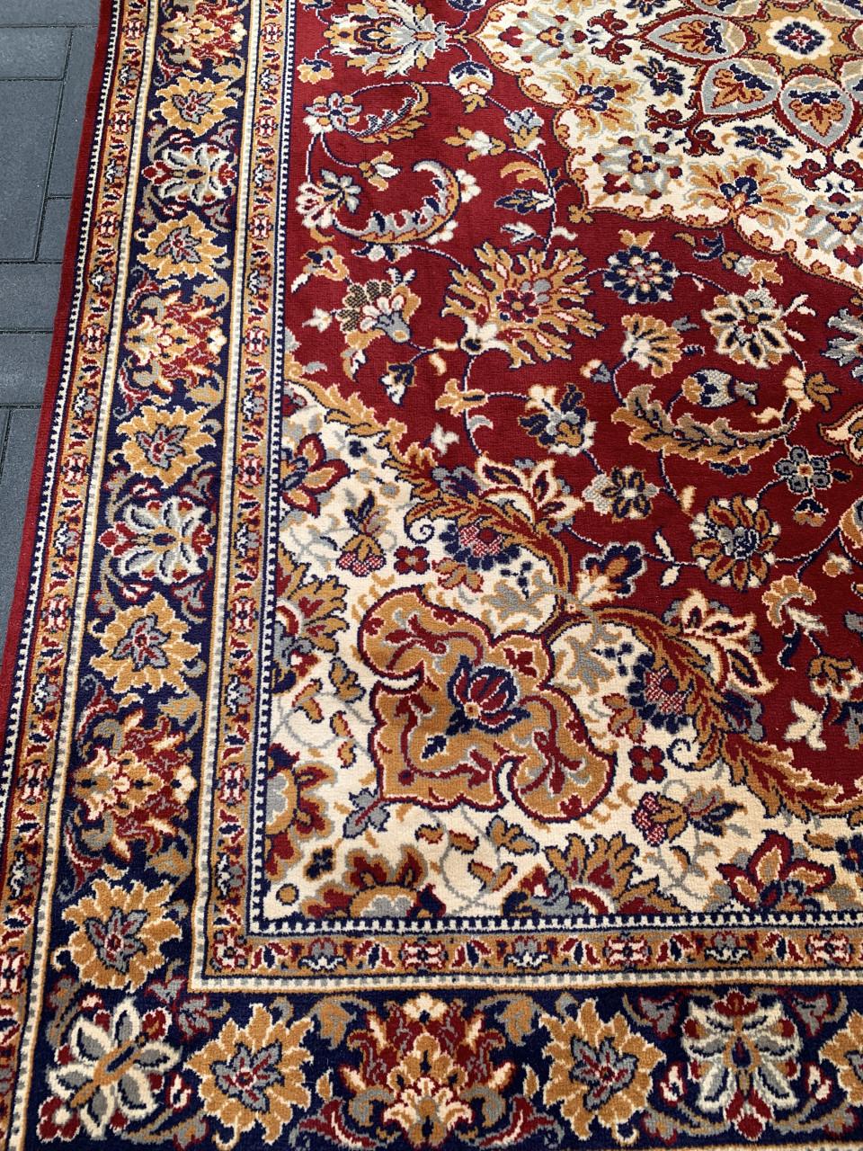 🤩Super Leuk Kleurrijk Vintage Vloerkleed Zuiver Scheerwol 🤩