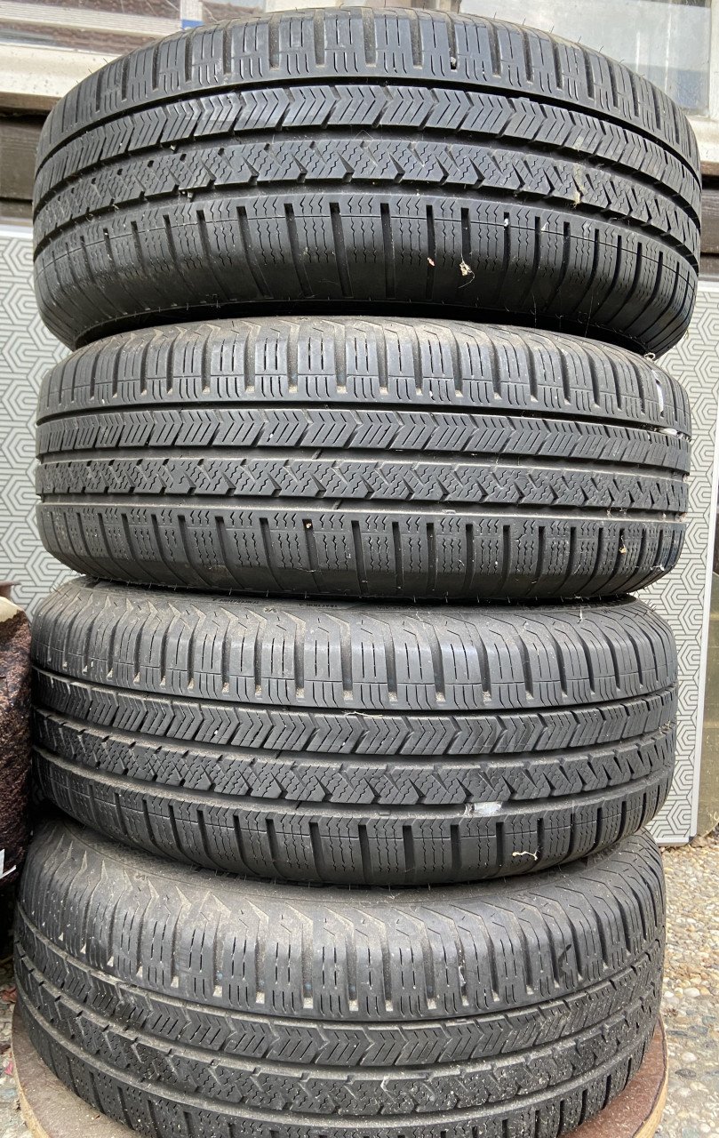 Set winterbanden op stalenvelg 185/65 R14