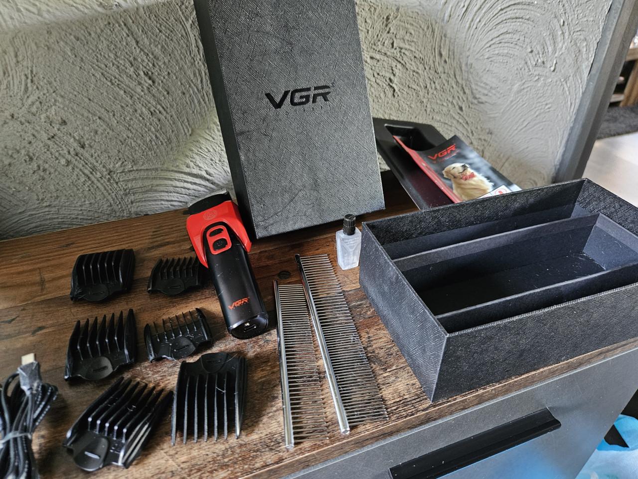 VGR pet professionele krachtige dieren tondeuse silent