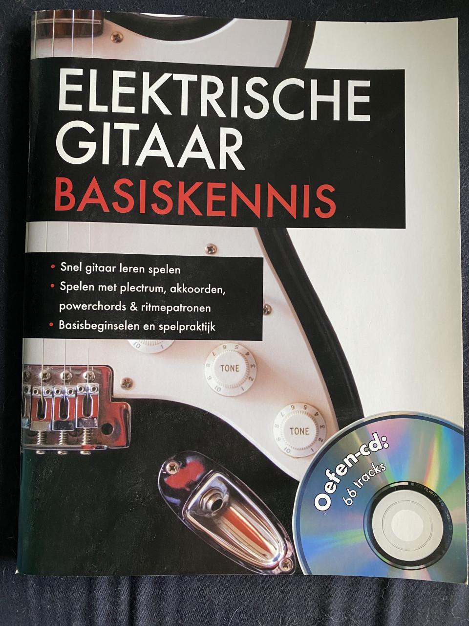 Boek basiskennis elektrische gitaar