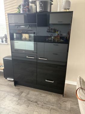 Keukenblok incl combi oven en koelkast