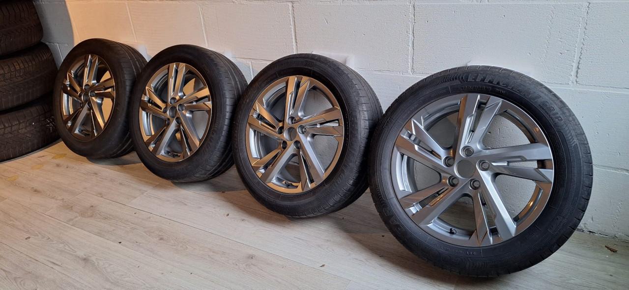 Originele 16'' Volkswagen Polo R line Valencia velgen/banden