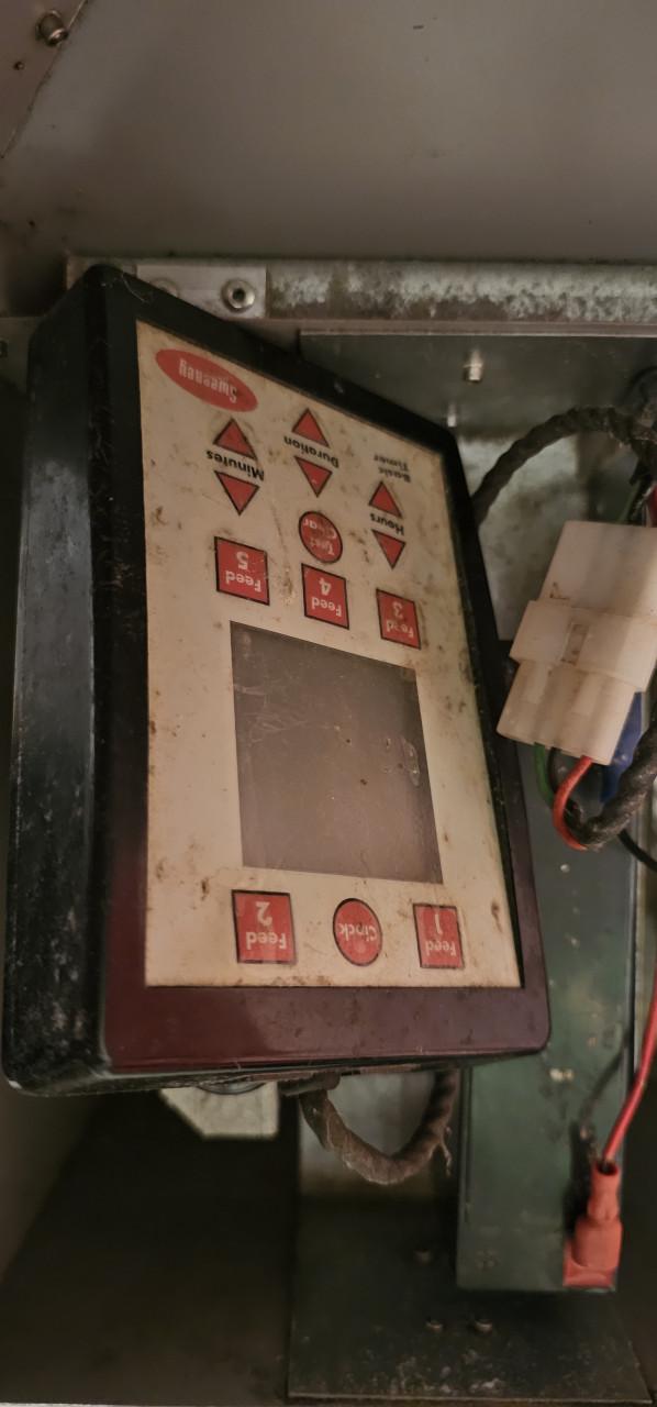 Koi voer automaat