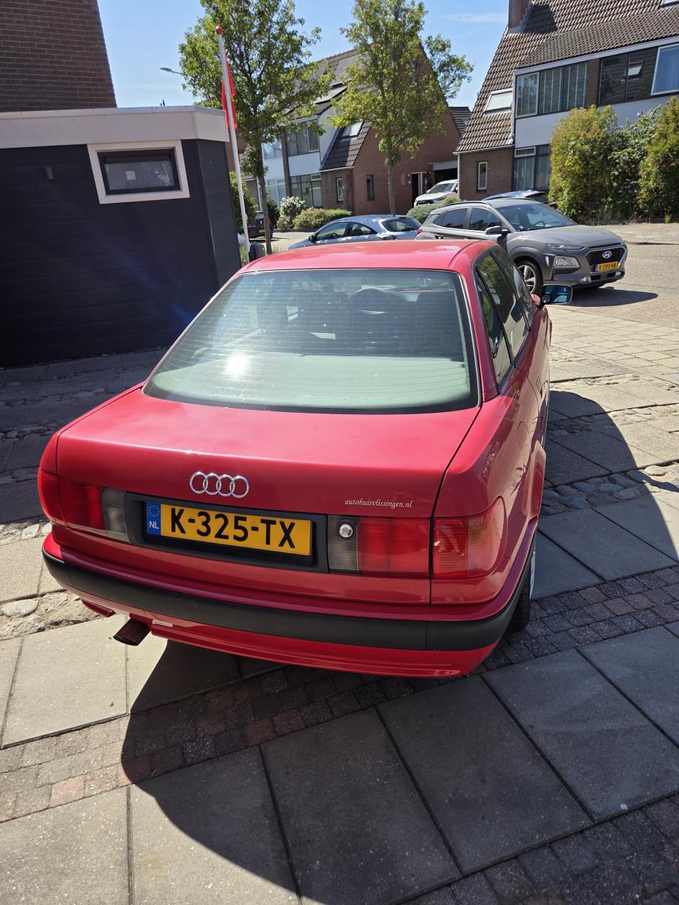 Audi 80 1992 rood