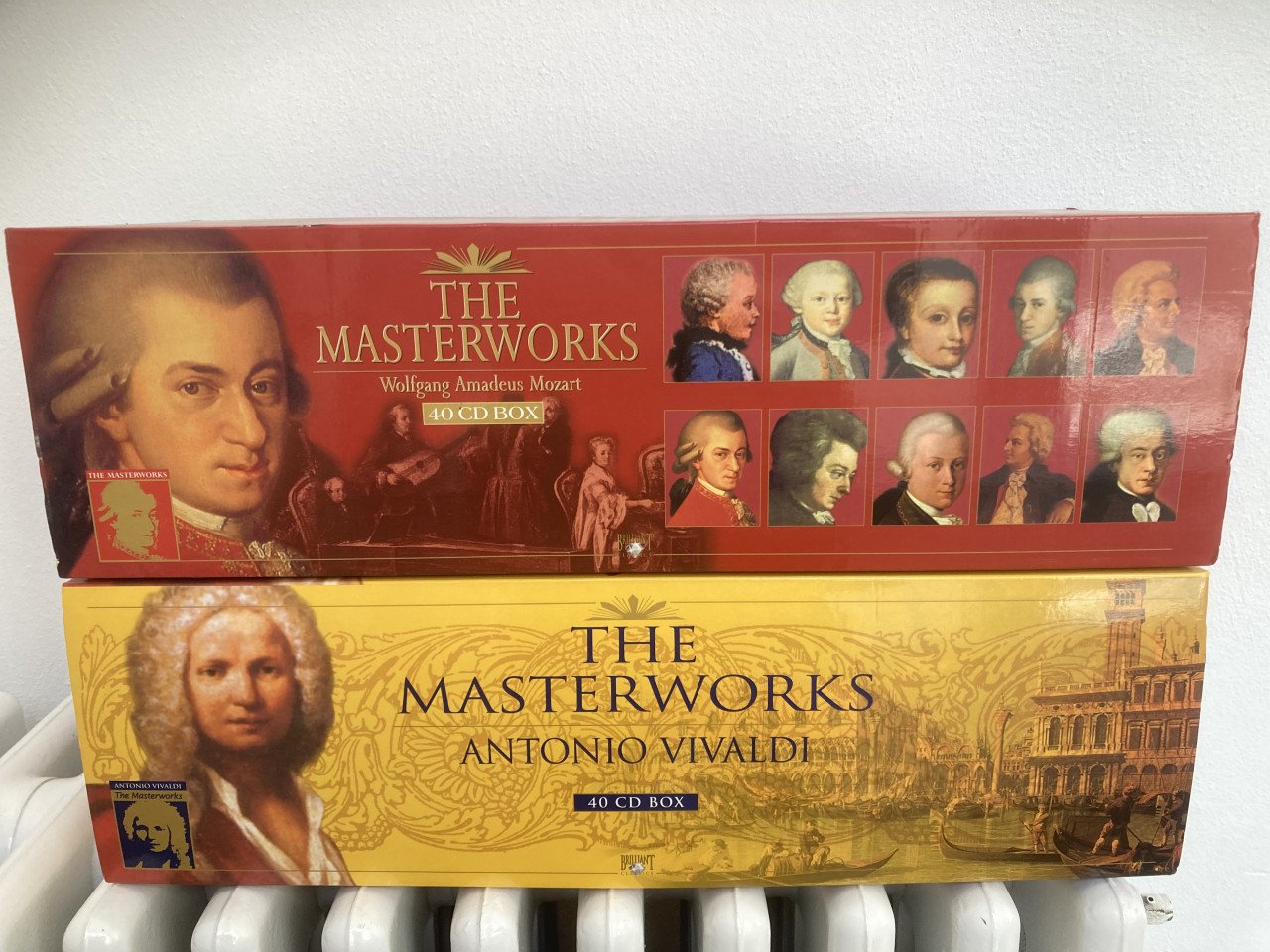 Klassieke muziek cd's "Brilliant serie"