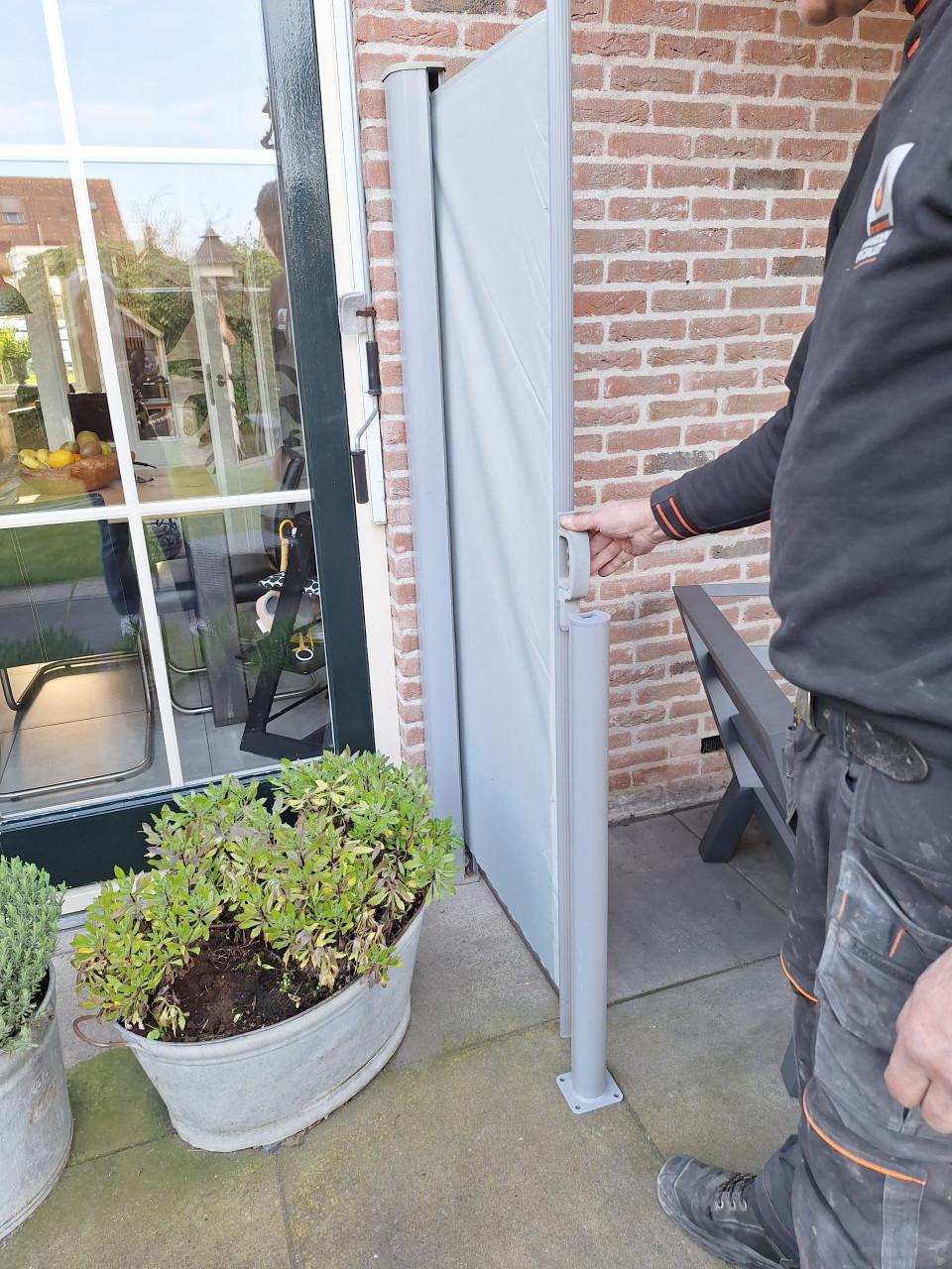 Windscherm in cassette