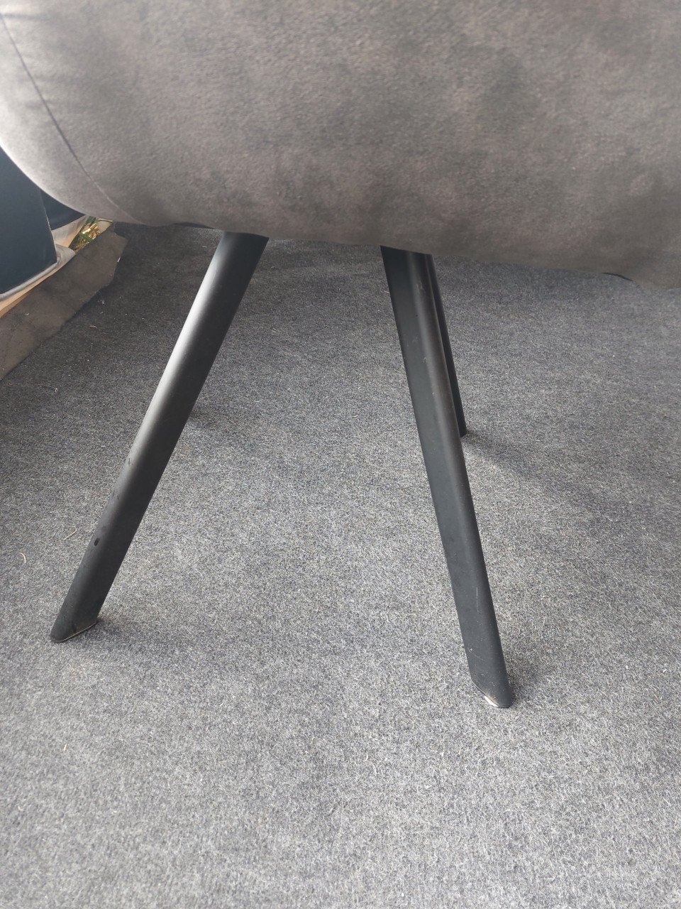Eetkamerset ronde tafel + 4 stoelen