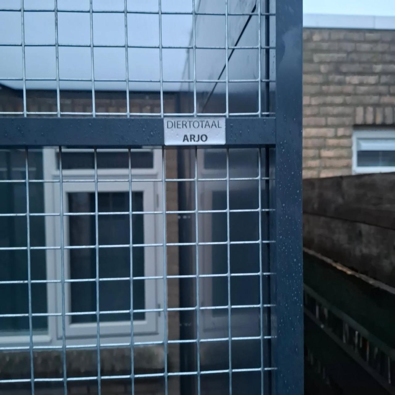Aluminium kattenrennen/verblijven..........