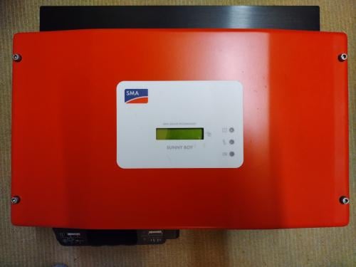 Omvormer SMA Sunnyboy 2500 met foutmelding