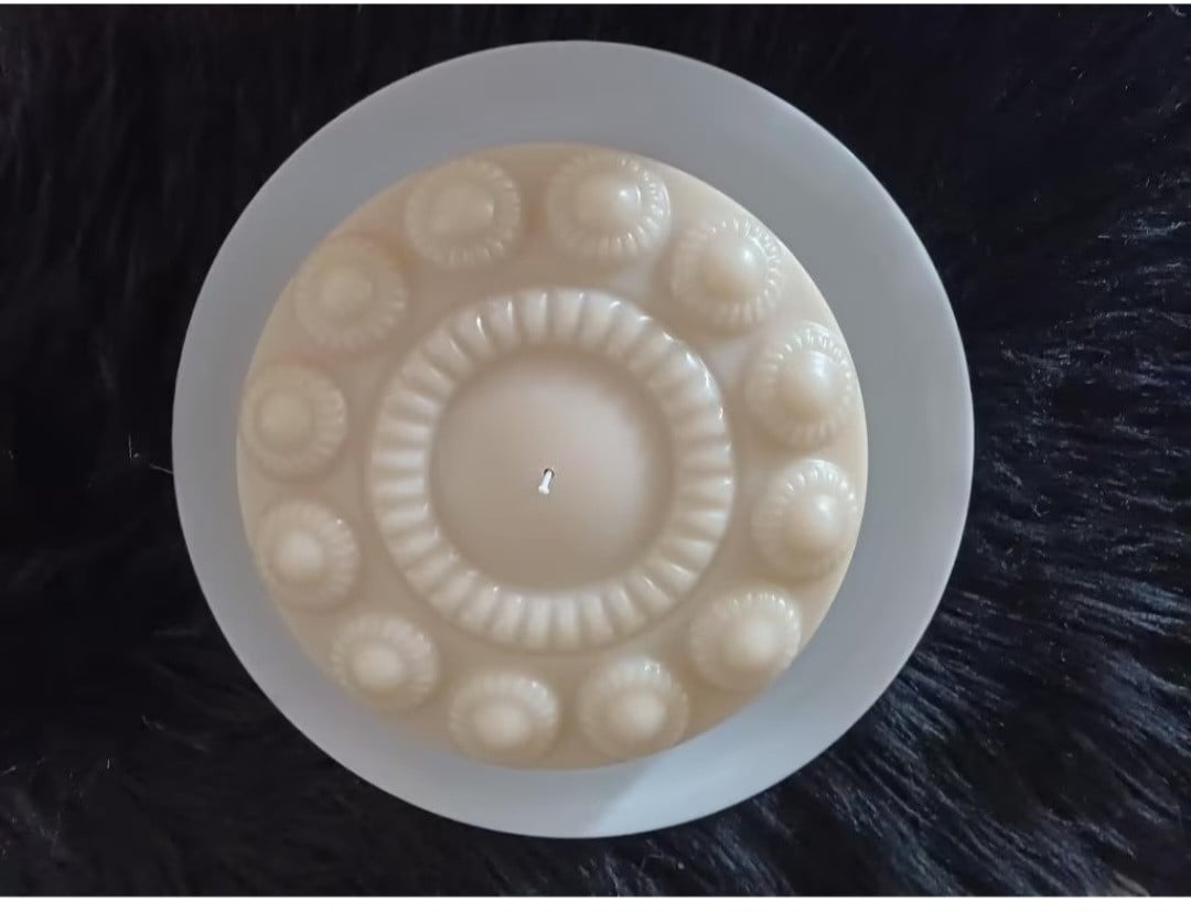 Zeeuwse knop kaars 20 cm doorsnee