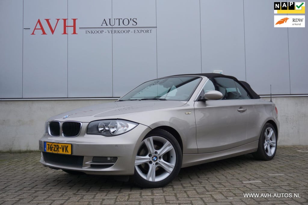 BMW 1 Serie cabrio 118i high executive