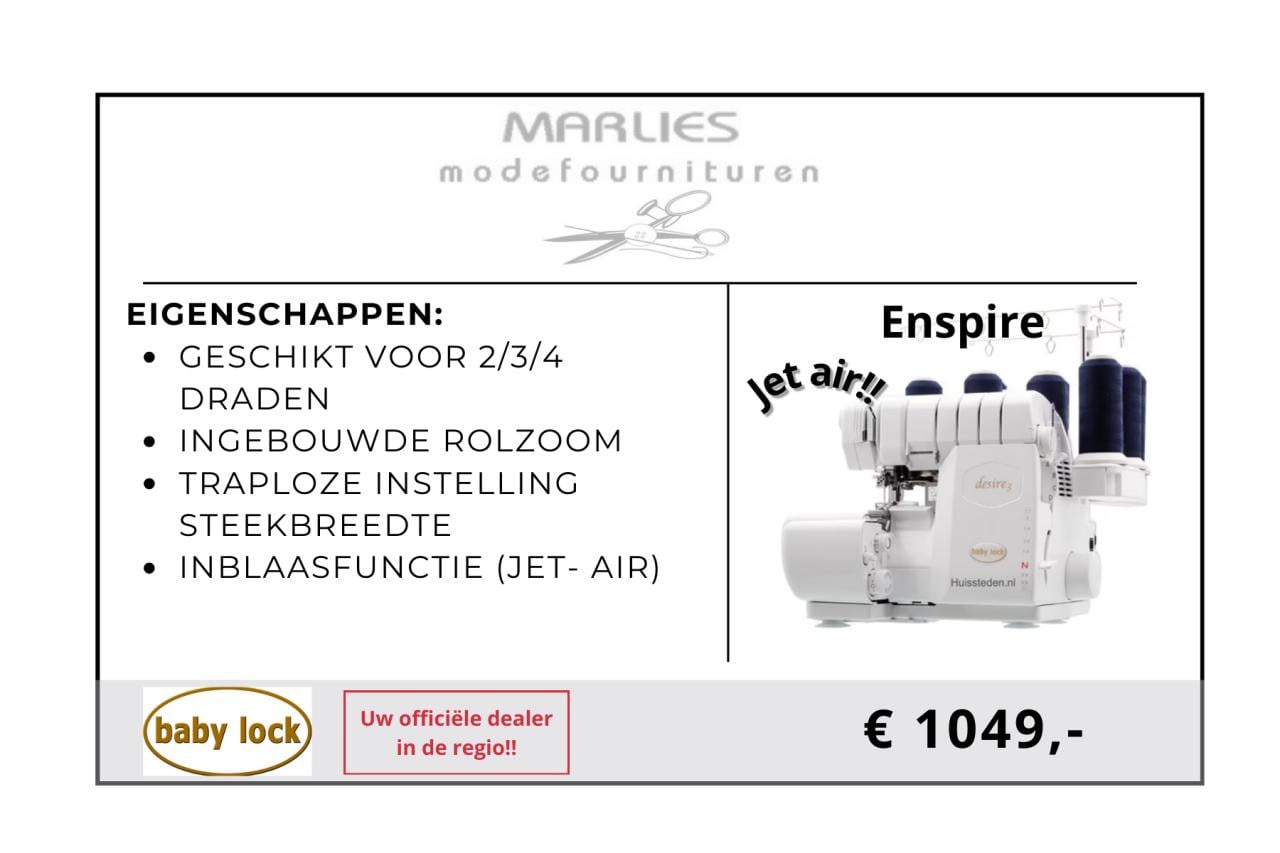 Babylock het merk van de lockmachines
