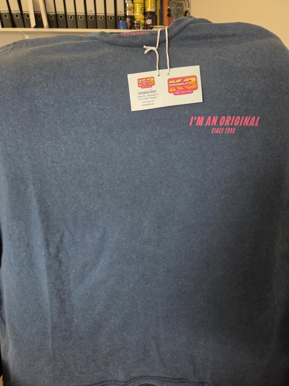 Shirt K3 originals 3 stuks donkerblauw l/xl