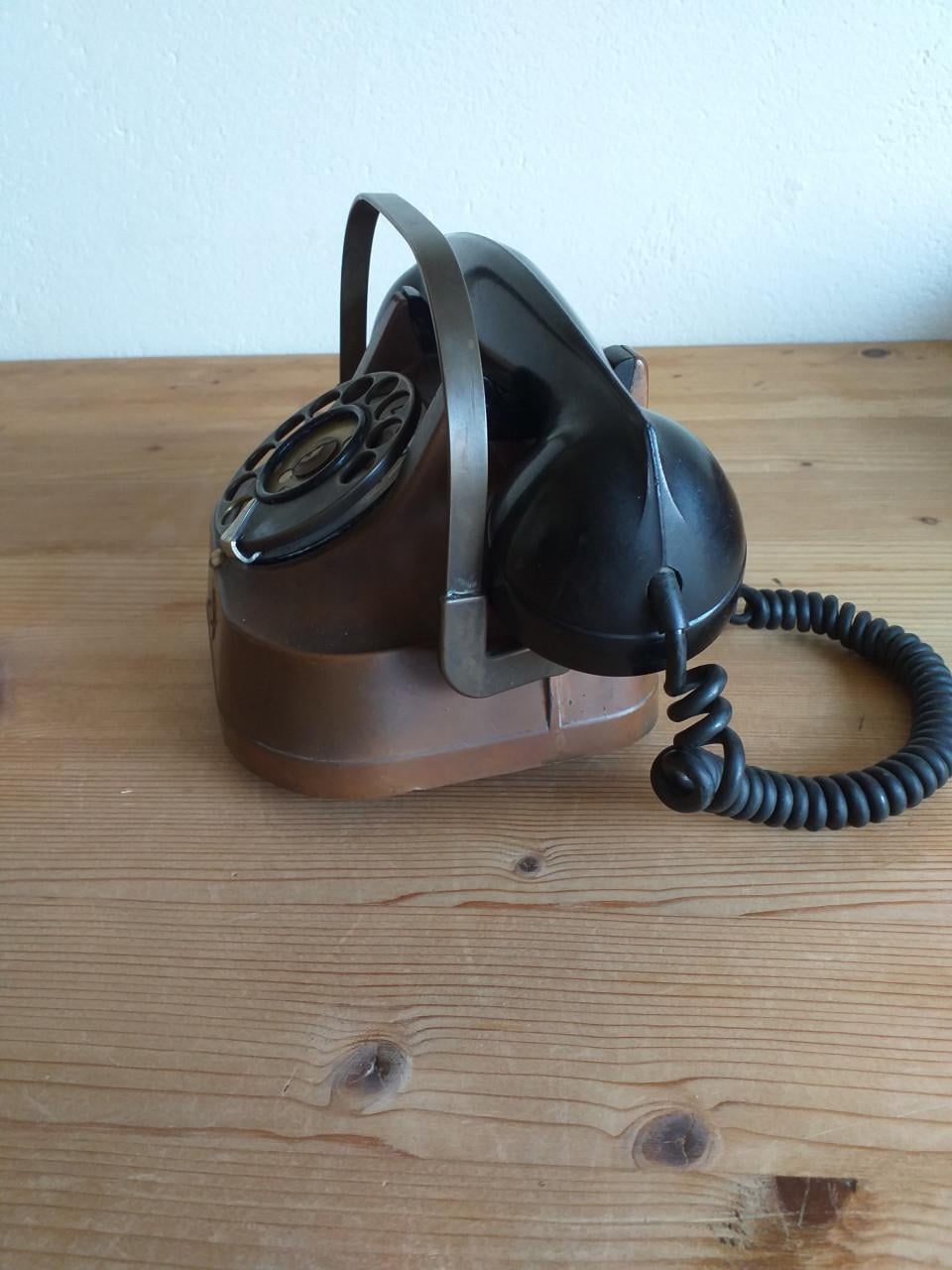 """"MOOIE KOPEREN ANTIEKE TELEFOON """"