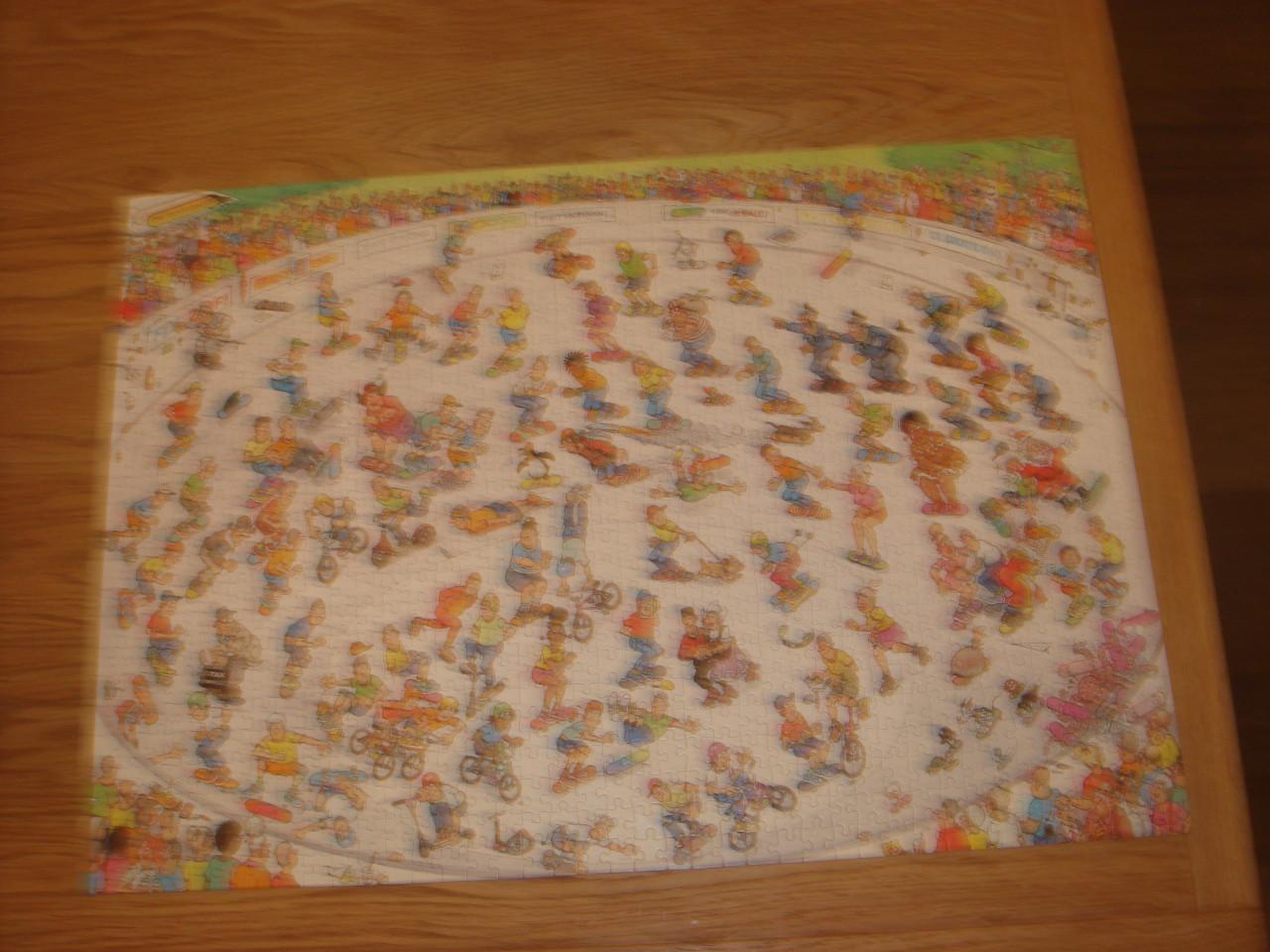 Te koop Complete Jan van Haasteren puzzel Skateboarden in de bowl