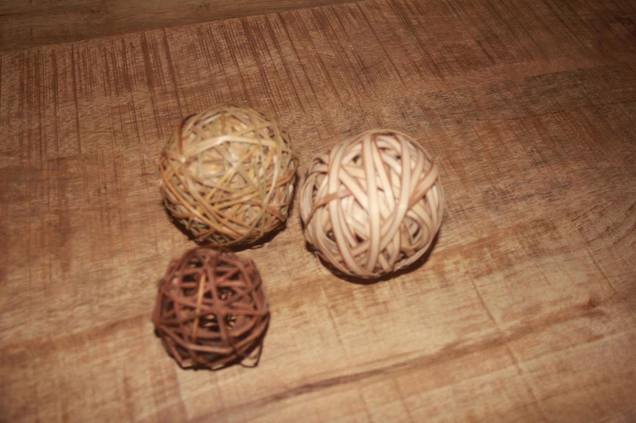 5 Sier balletjes,,div materialen