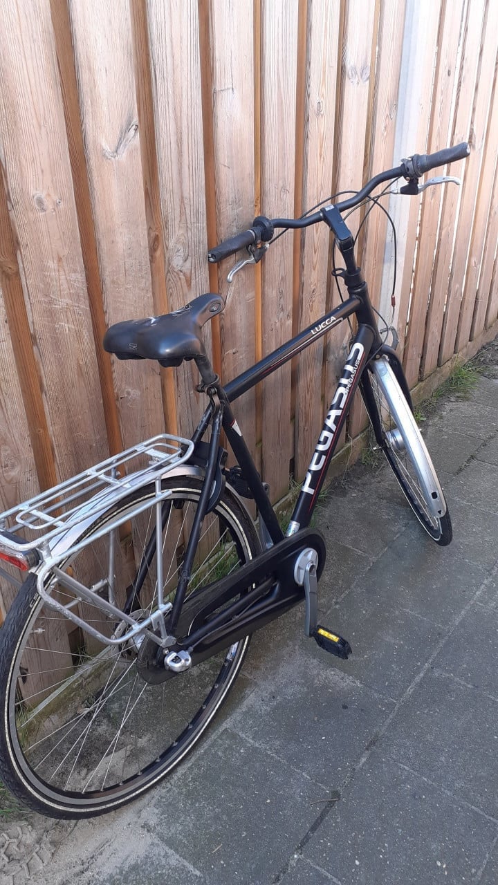 2 x Heren sportfiets 28inch ** PEGASUS ** zwart & Goud kleur