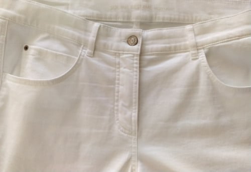 Sportieve witte broek