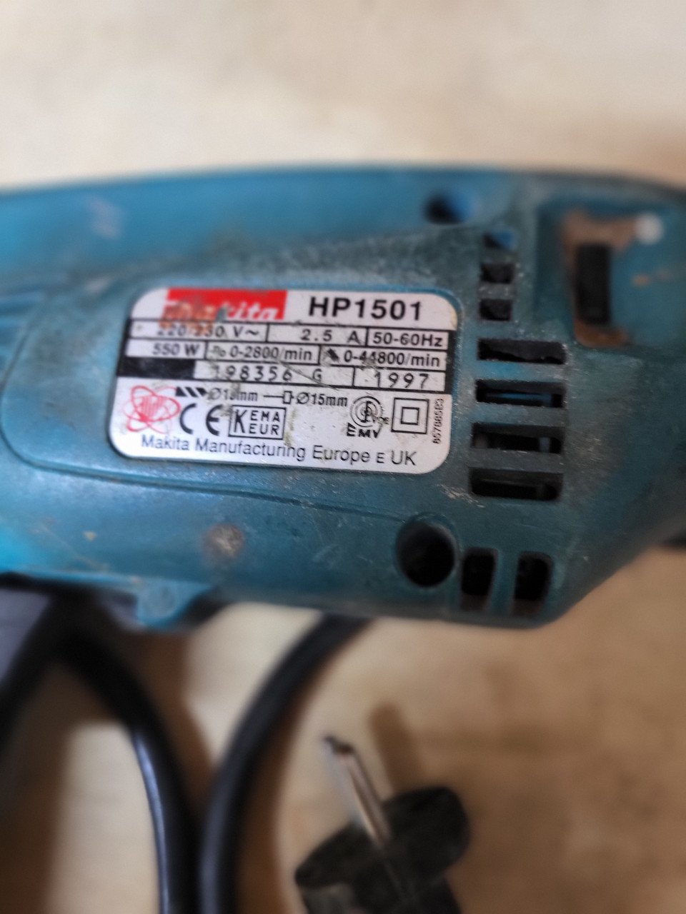 Makita klop boormachine