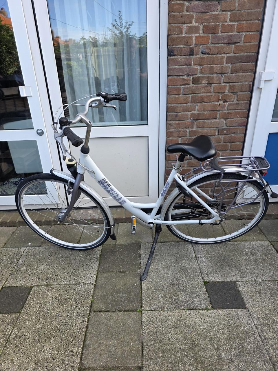 Dames fiets GAZELLE-Esprit-28 inch-3 versnellingen-Fr.maat 50cm- slot AXA