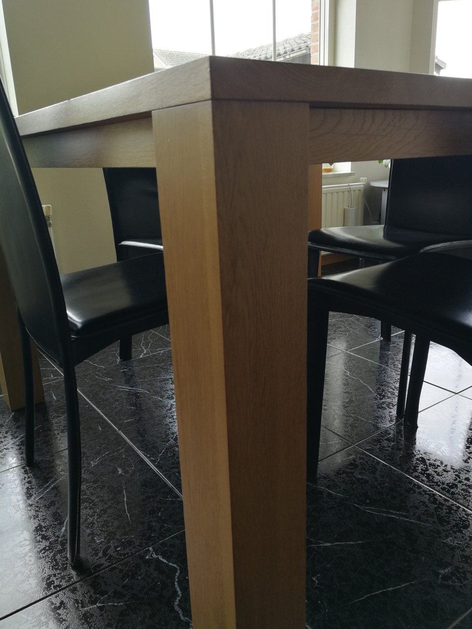 Eettafel licht eikenhout