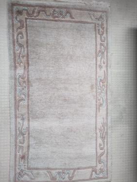 Handgeknoopt tapijt van 92 bij 169 cm