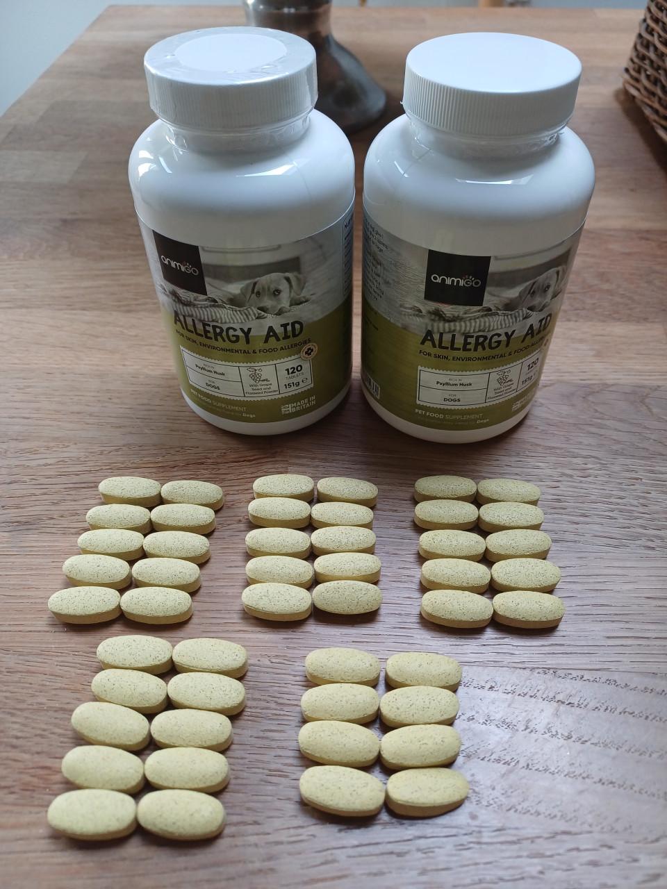 NIEUW: Natuurlijke allergietabletten voor honden (ANIMIGO)