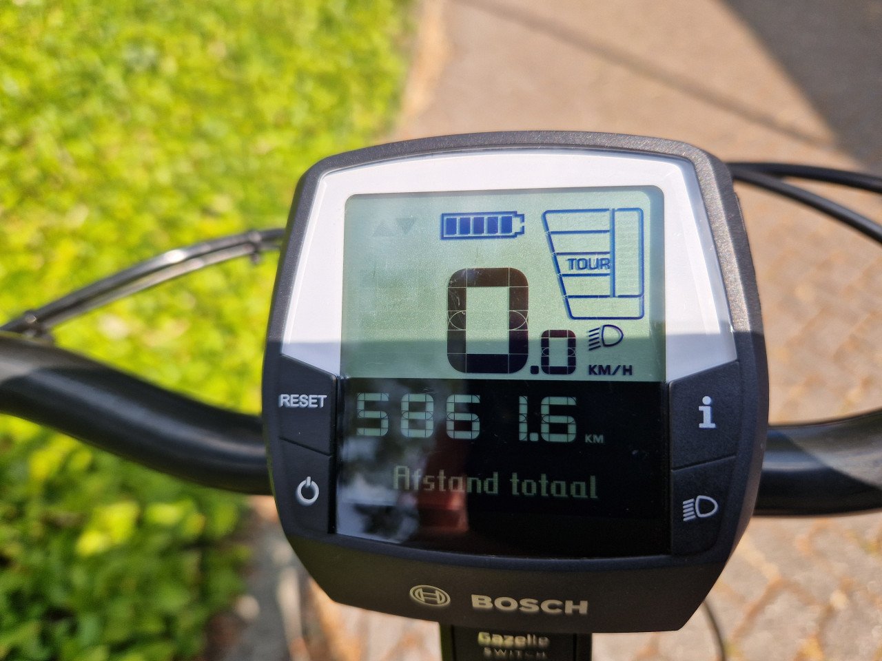 Schitterende Gazelle elektrische heren fiets met Bosch middenmotor