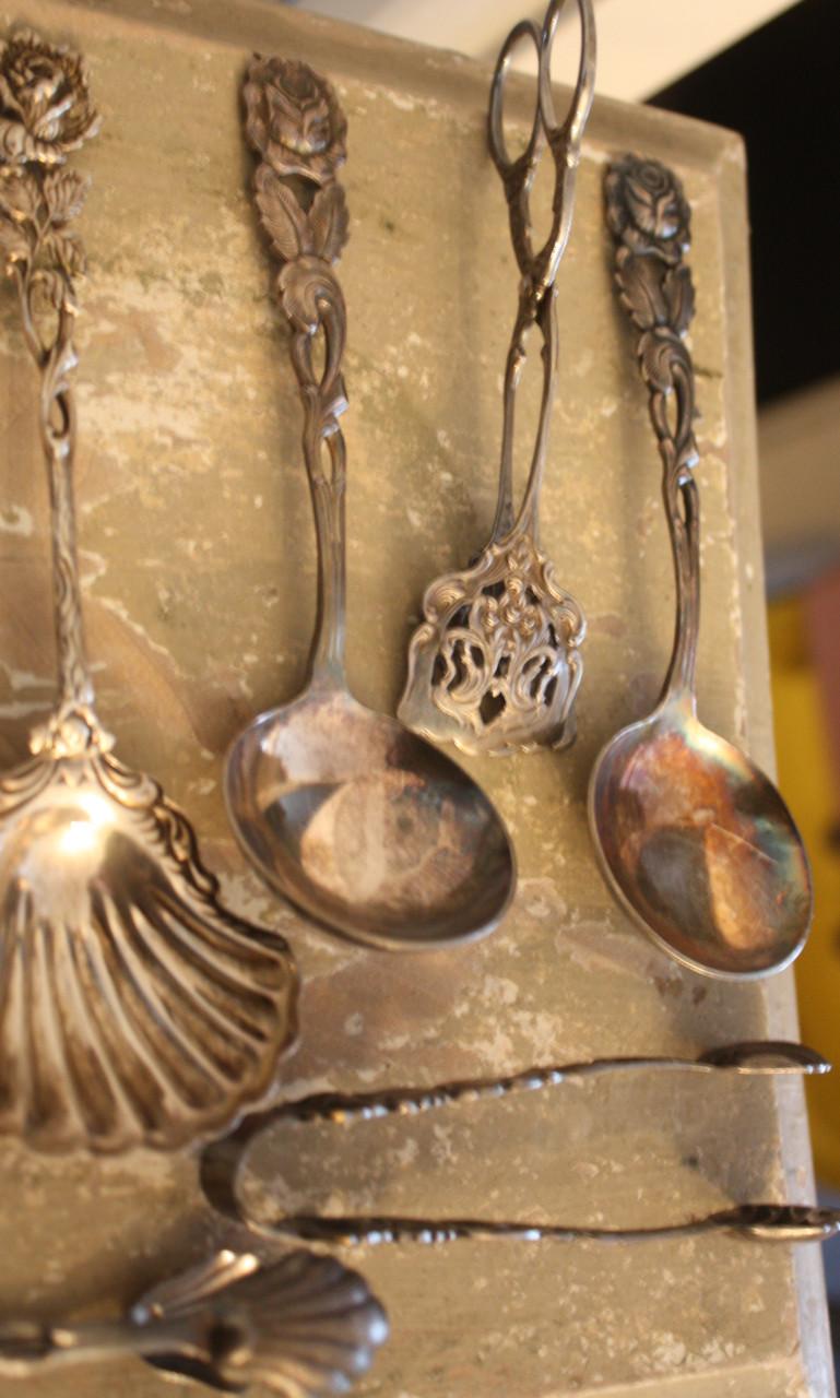 Mooi rozen bestek onderdelen