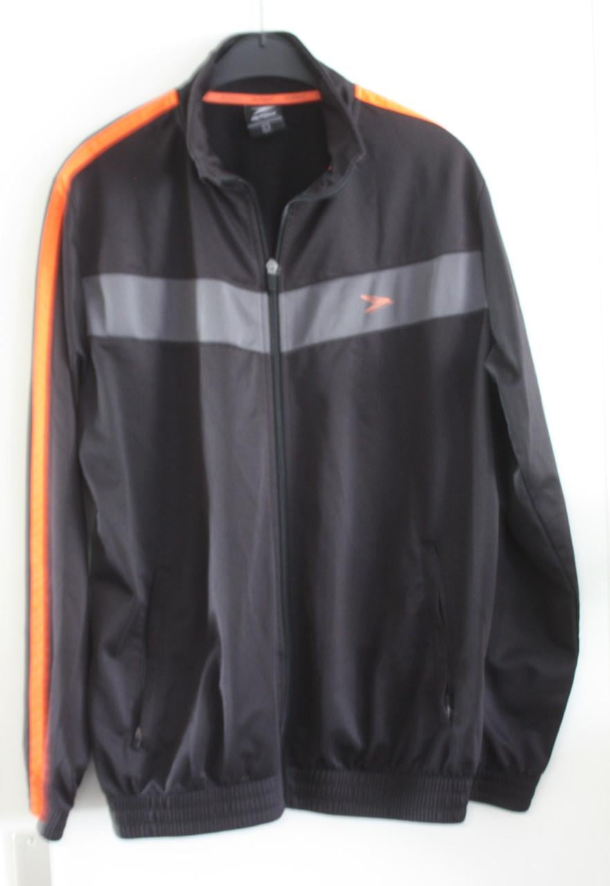 Zwart oraje trainingsvest  maat l