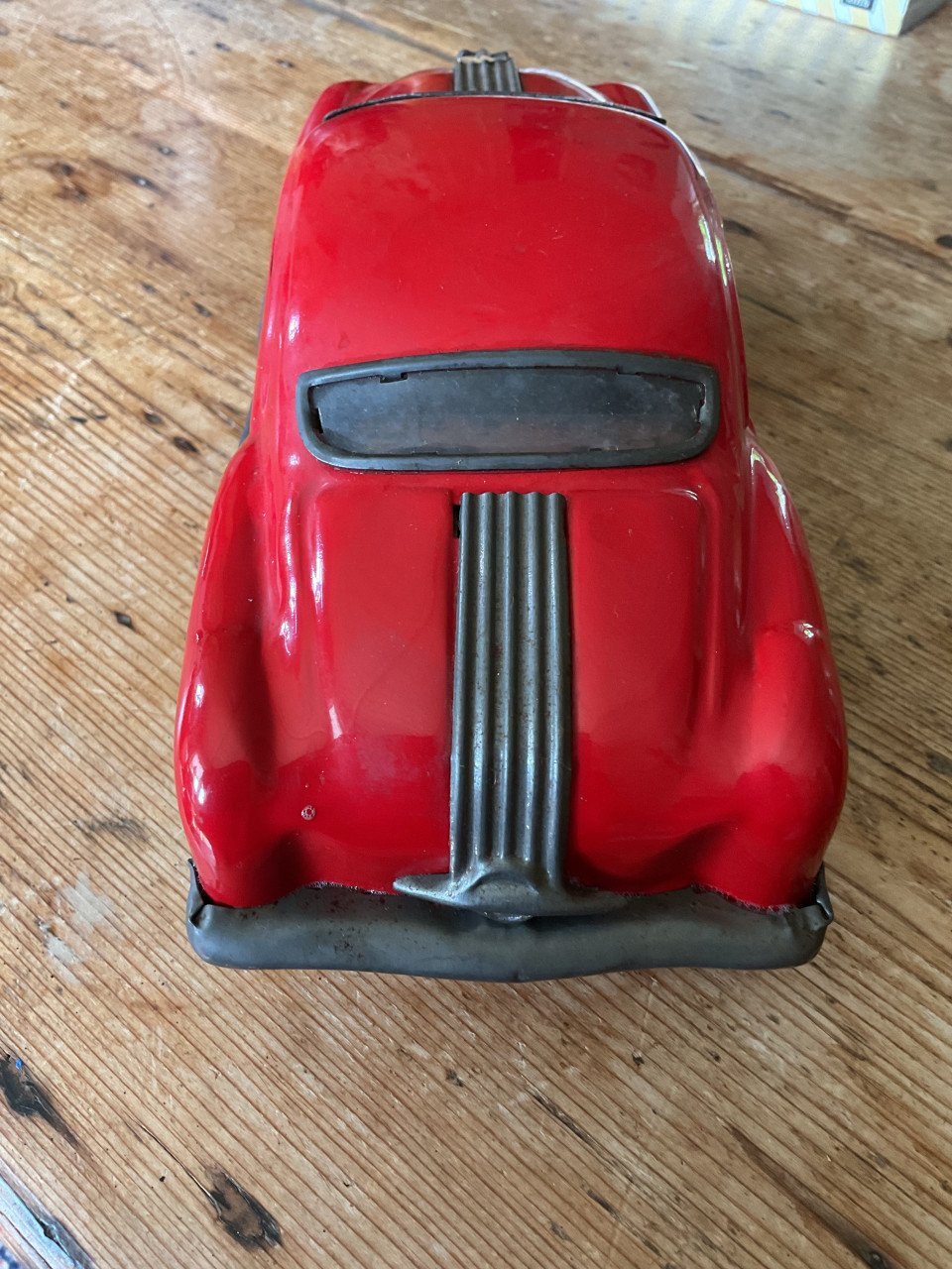 Vintage blikken auto