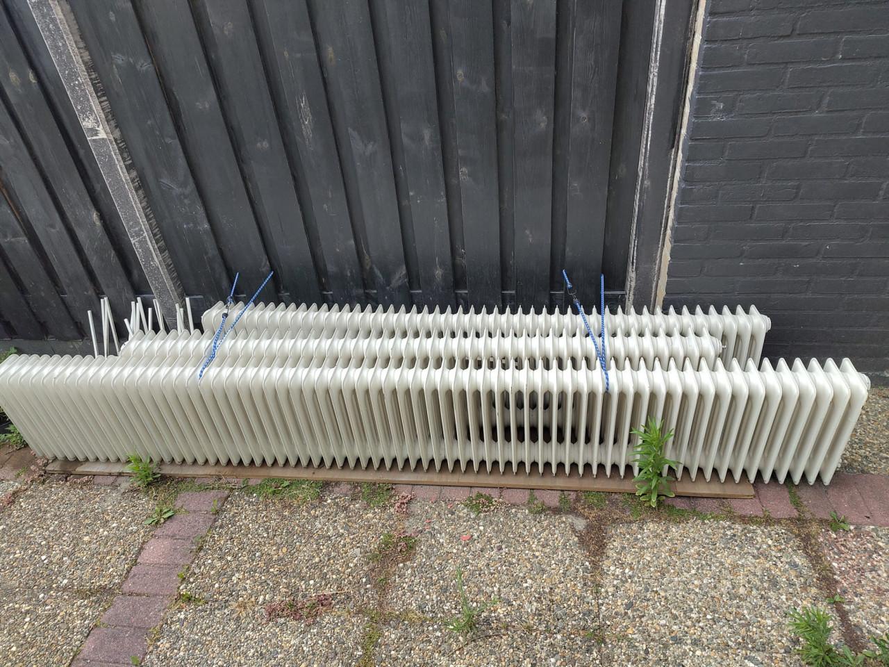 Klassieke lamellen horizontale radiatoren