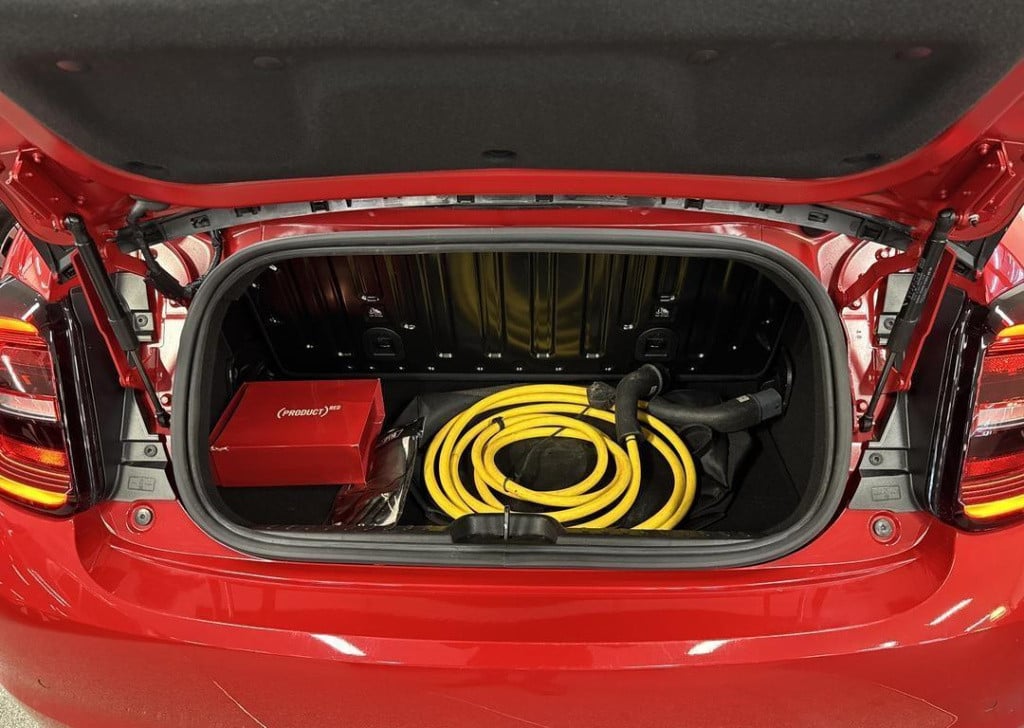 Fiat 500e cabrio red 24 kwh