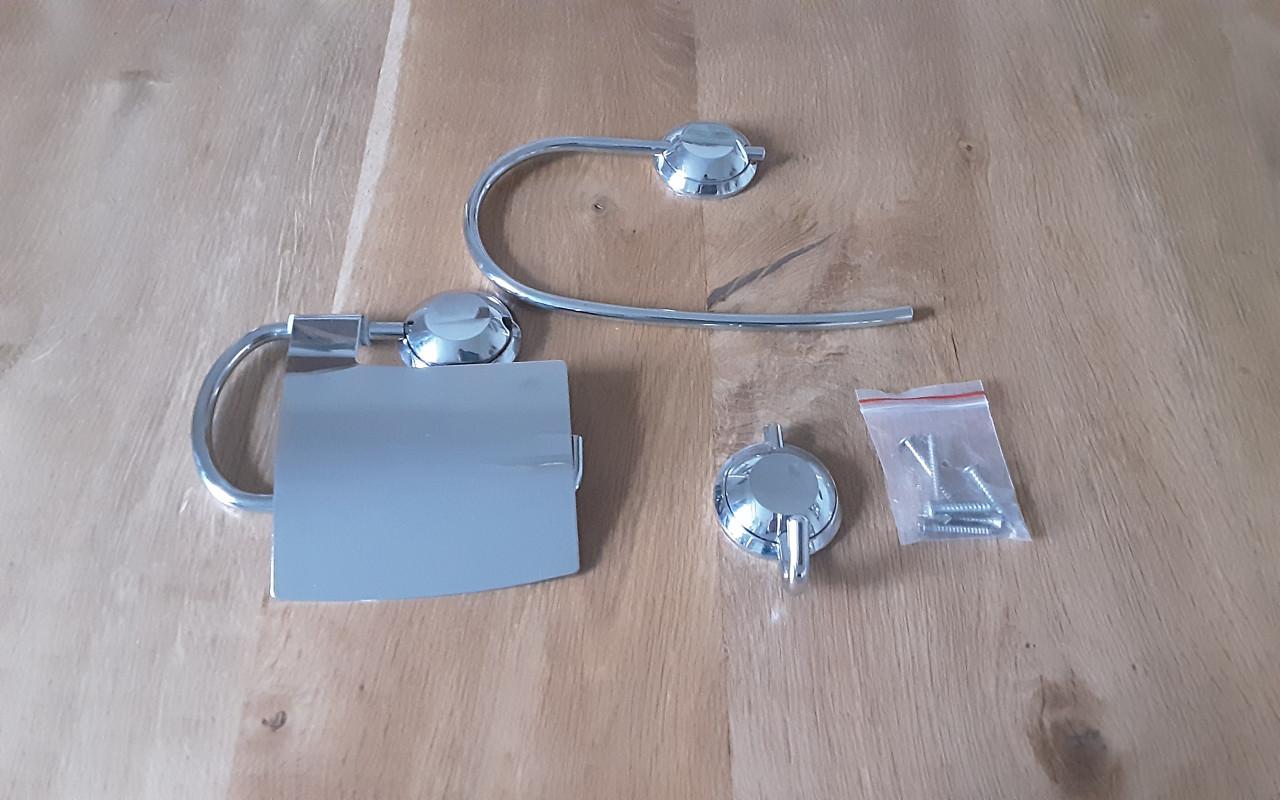 WC rol houder Handoek haak en Haakje