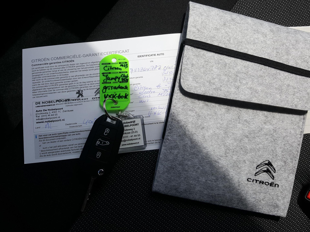 Citroen ë-jumpy gb xl elektromotor 75kwh 3-zits club navigatie | cruise con