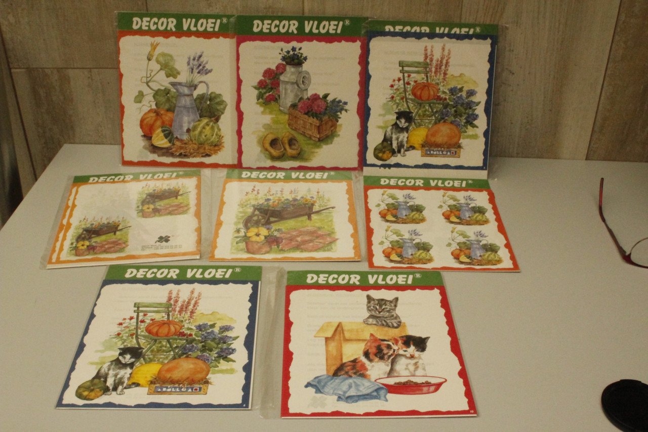 9x Decor vloei