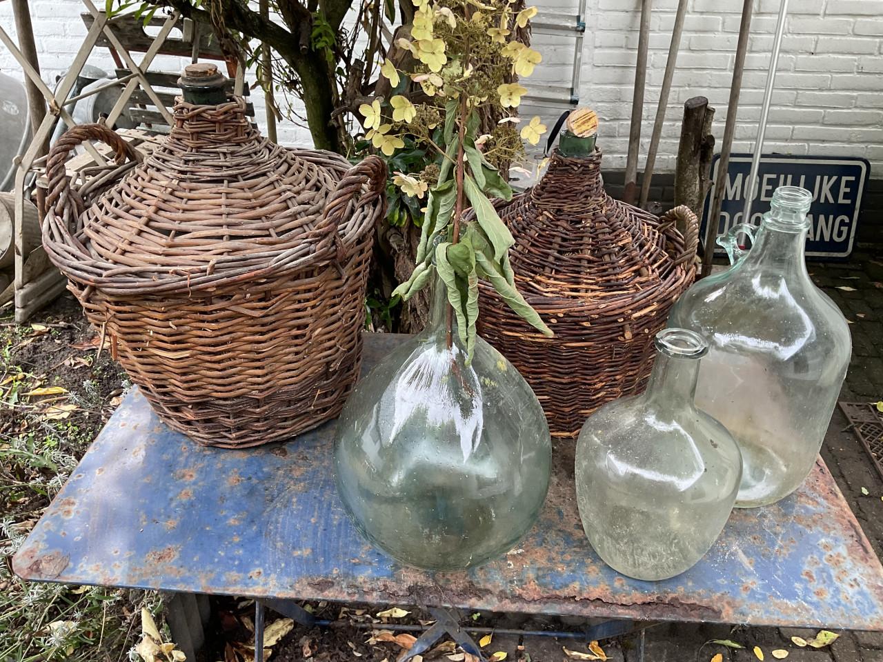 Brocante flessen