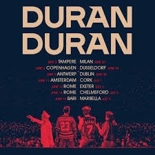 Kaarten Duran Duran  in Antwerpen