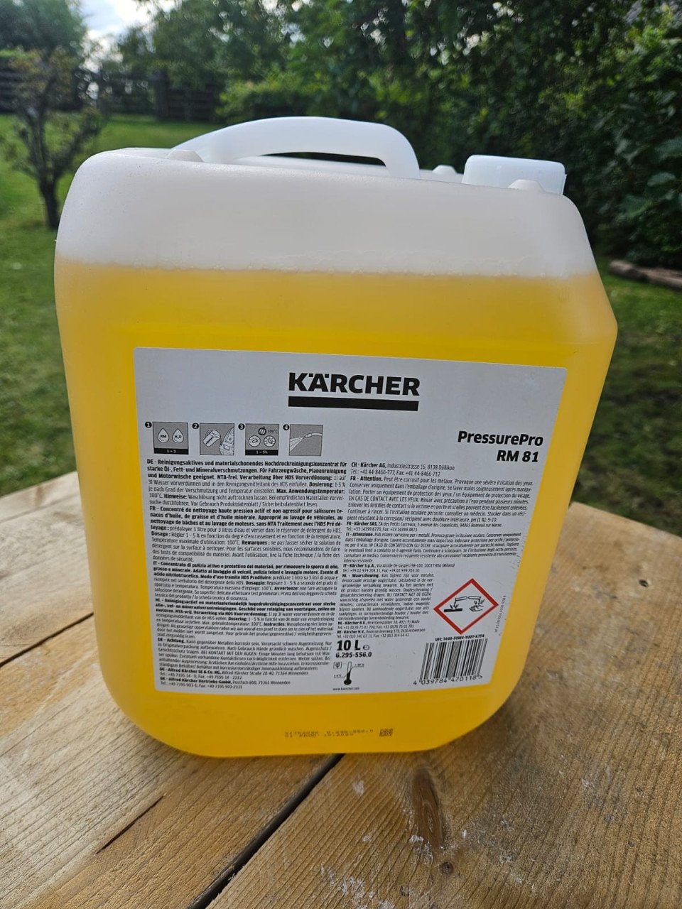 Kärcher Pressurepro RM81 actieve reiniger voor Auto, Boot, Motor of machine