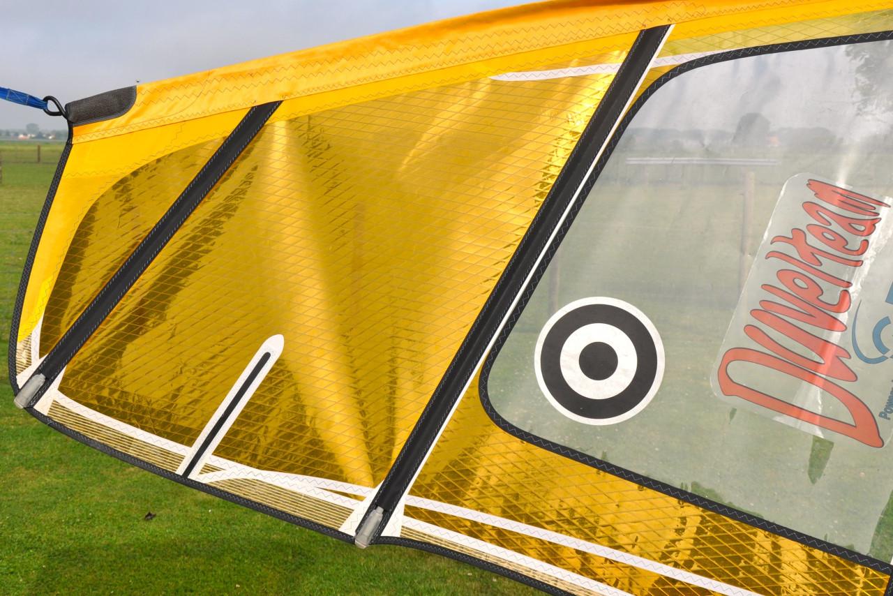 5.0 m2 NeilPryde Search set (zeil, mast, giek, mastvoet)